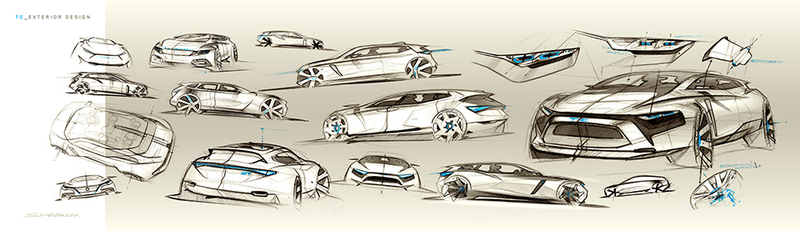 Illustration for article titled Dreamcar 2020: Turning 10 Design Trends into the Car of The Future